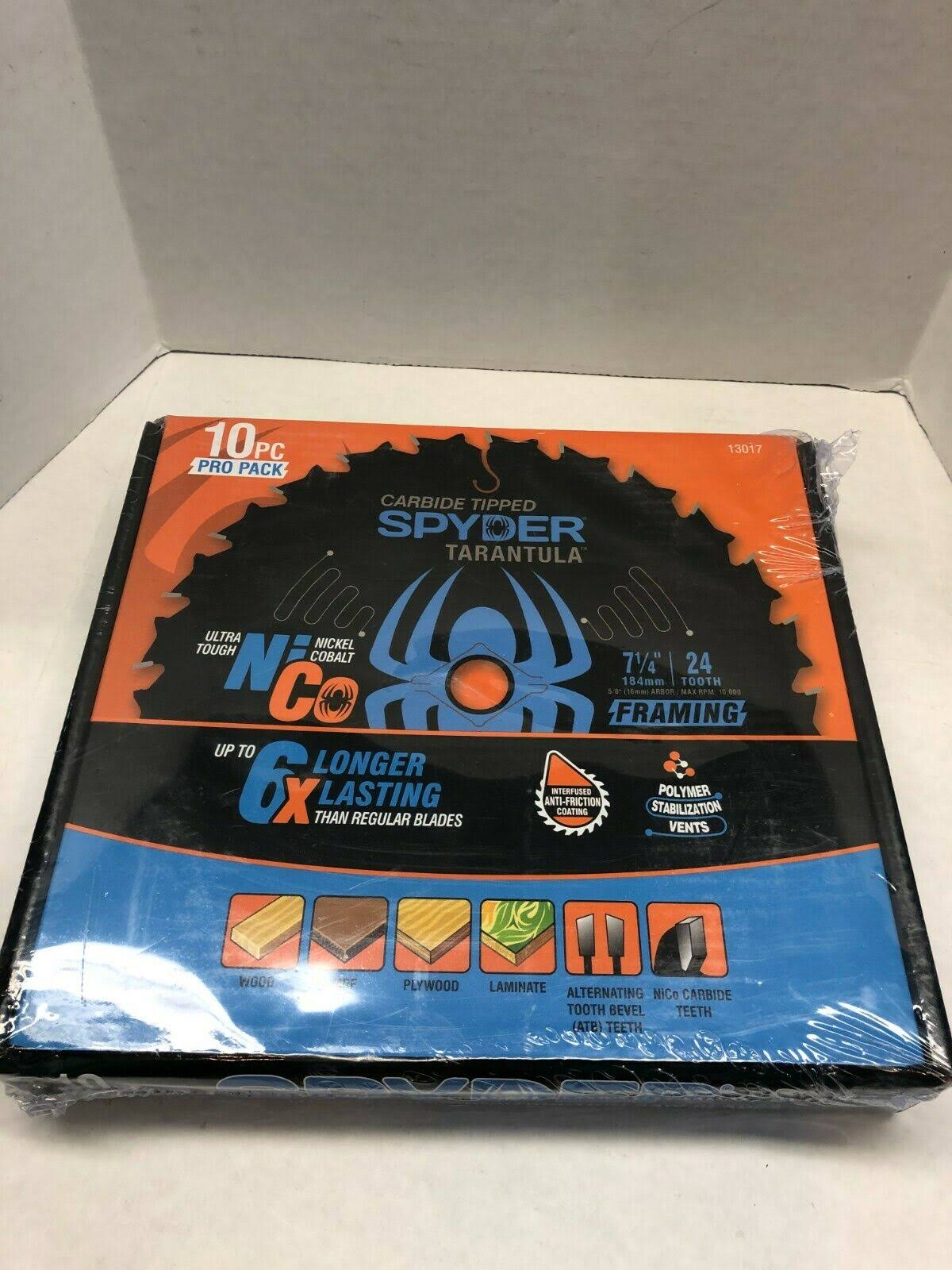 10-Pack 7-1/4-in 24-Tooth Tungsten Carbide-Tipped Saw Blades M533