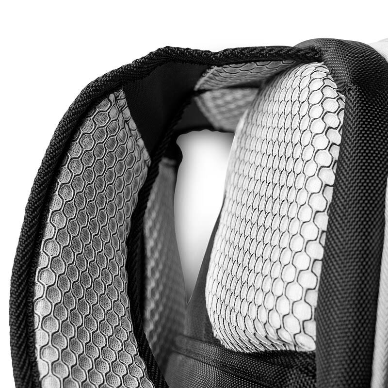 Black/Red Premium Color Trim Backpack E222