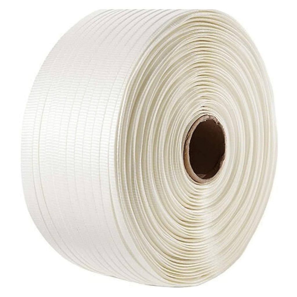 1/2" Heavy Duty Woven Cord Strapping, 1500' Length, 650 lb. Break Strength, Pack of 2 J925068