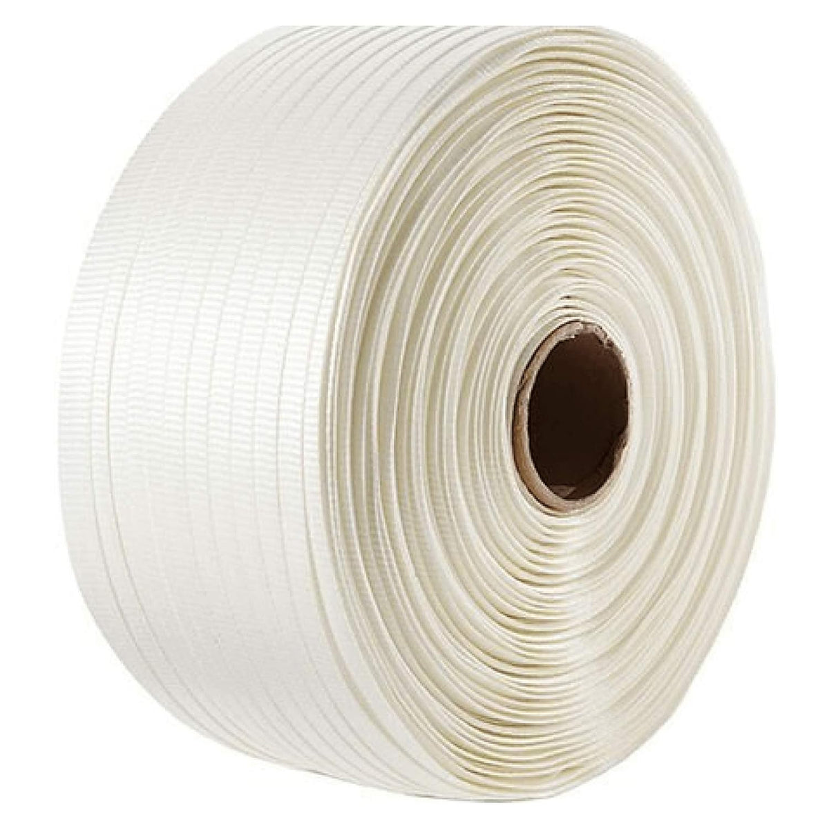 1/2" Heavy Duty Woven Cord Strapping, 1500' Length, 650 lb. Break Strength, Pack of 2 J925068