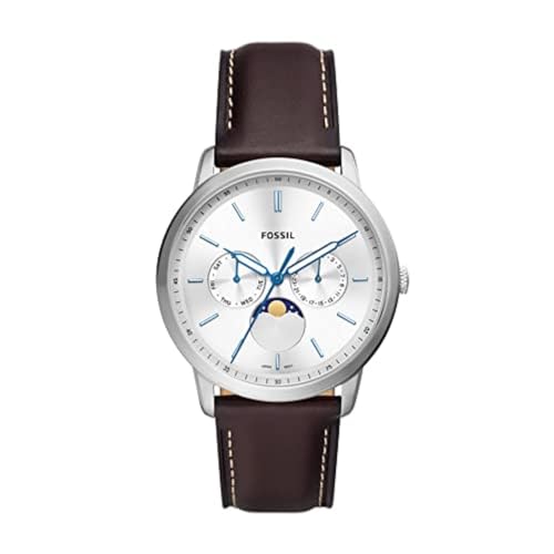 Chronograph Watch with Stainless Steel Bracelet or Genuine Leather Band O5250