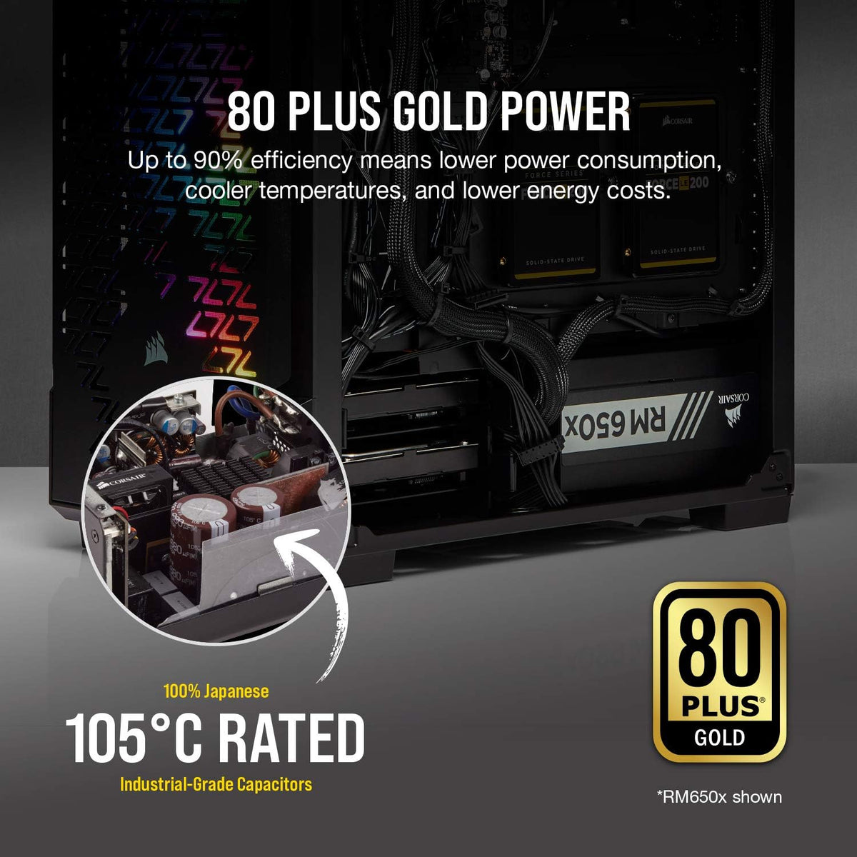 750 Watt 80+ Gold Fully Modular Power Supply L9430