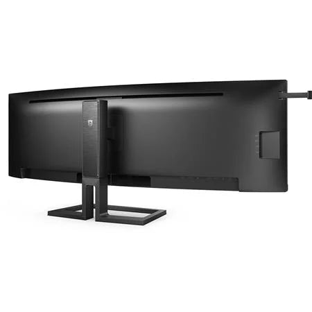 45" Curved LCD Monitor, 32:9, Textured Black D563269