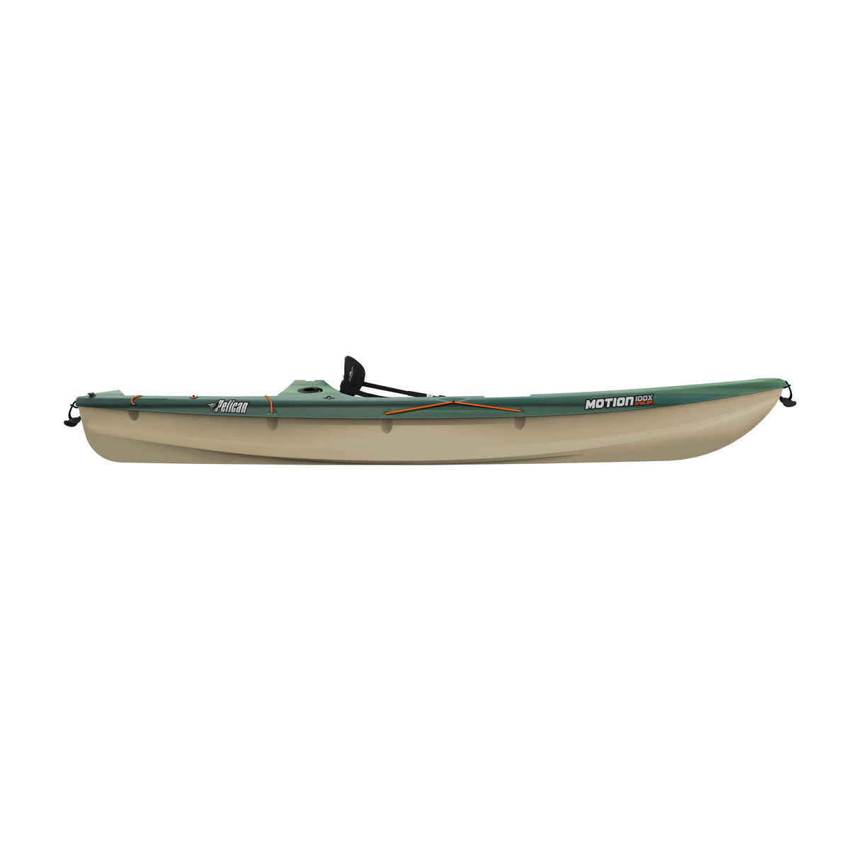 Sit-on-Top Angler Fishing Kayak 10 ft Fade Black Green H234843