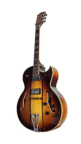 Natural Semi-Hollow-Body Electric Guitar S544