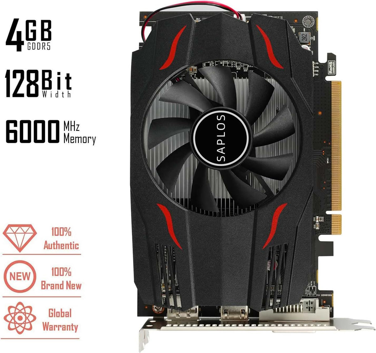4GB GDDR5 128-Bit Graphics Card I962294
