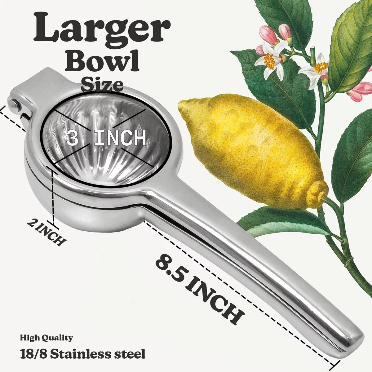 Lemon Squeezer Stainless Steel U5831
