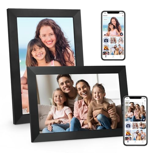 Black 10.1 Inch WiFi Digital Photo Frame with 32GB Storage T40299
