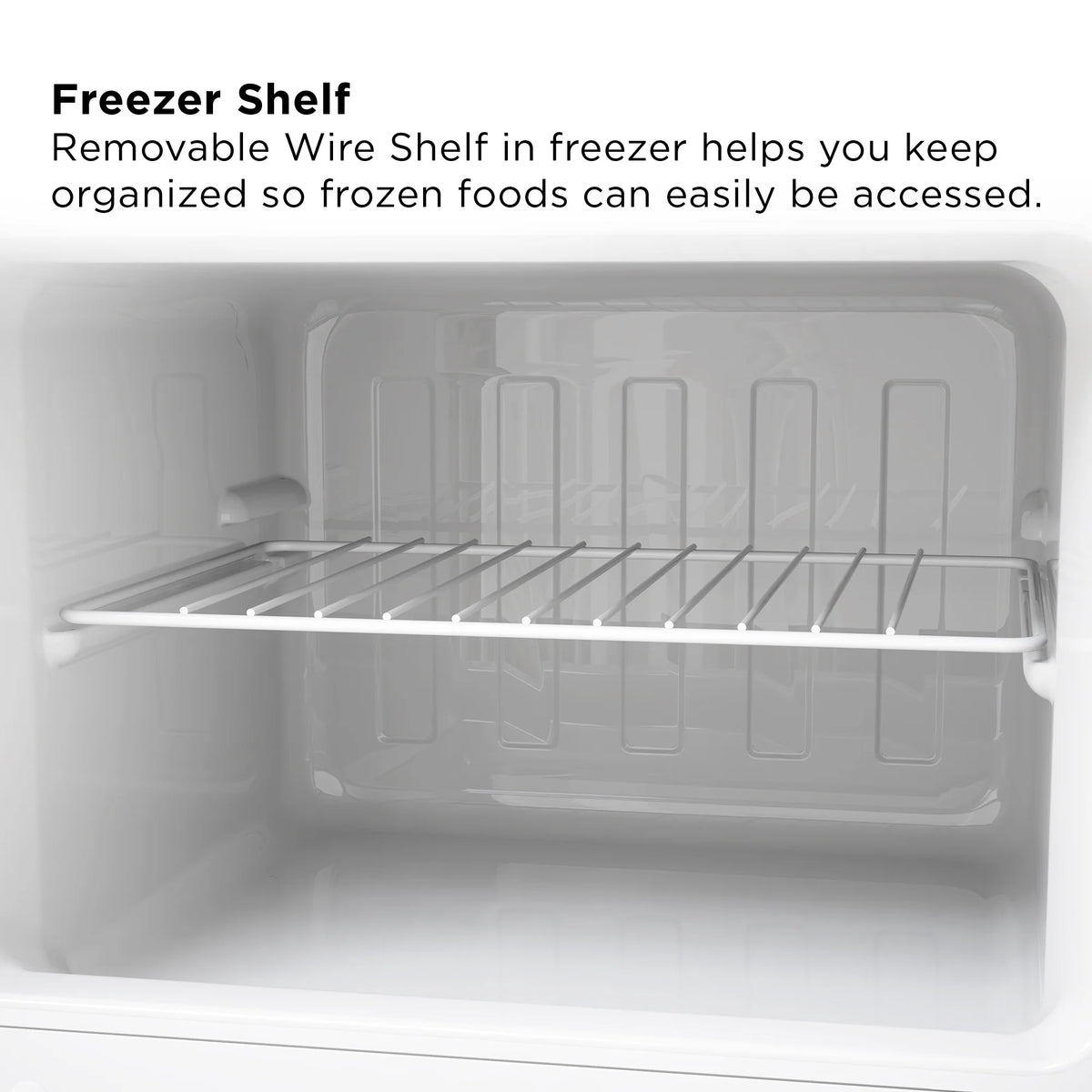 4.5 Cu. ft. Two Door Refrigerator Stainless Look J37027