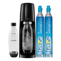 Black Sparkling Water Maker Bundle I47530