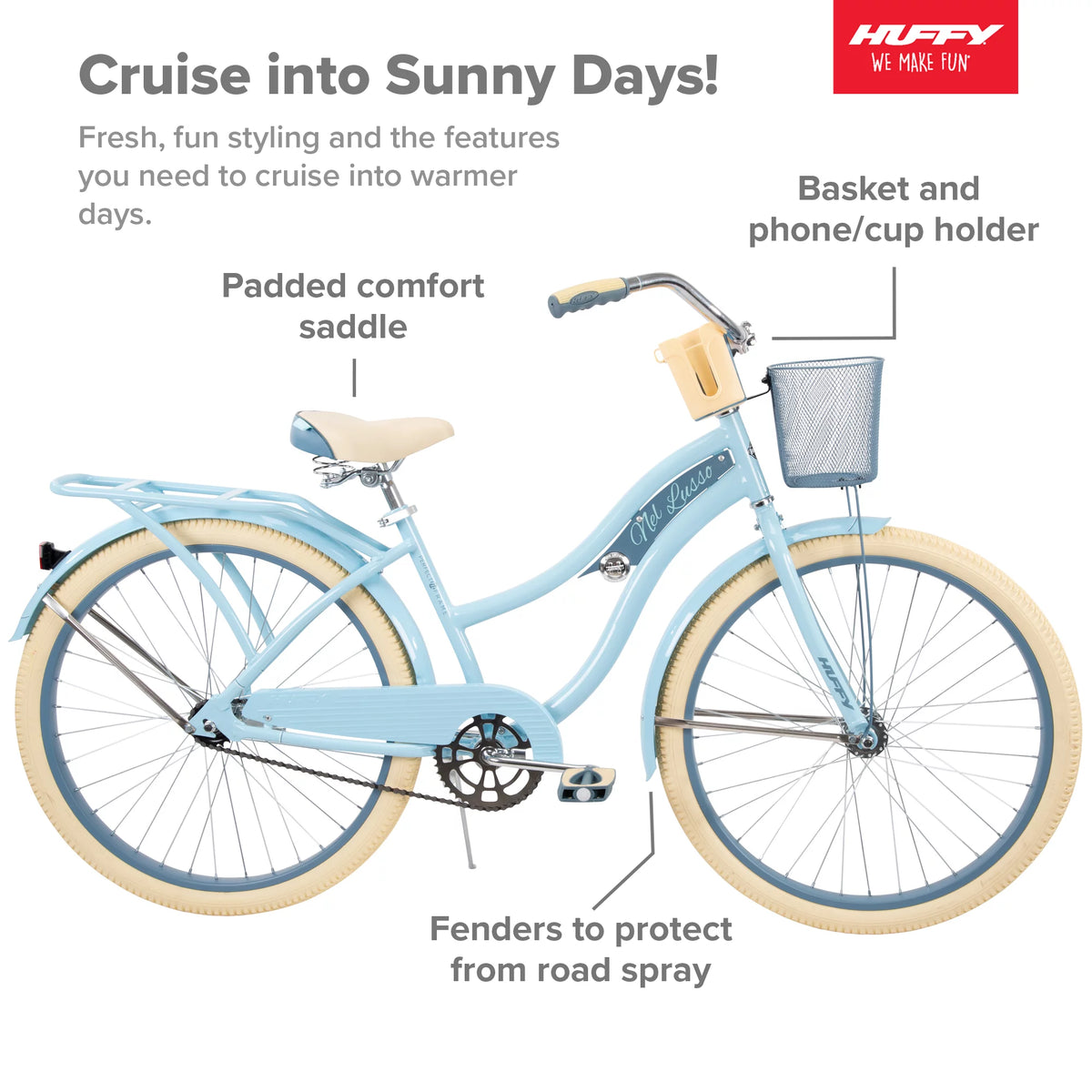 26" Light Blue Cruiser Bike O4493