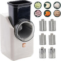 3 in1 Electric Cheese Grater with 6 Blades D7046