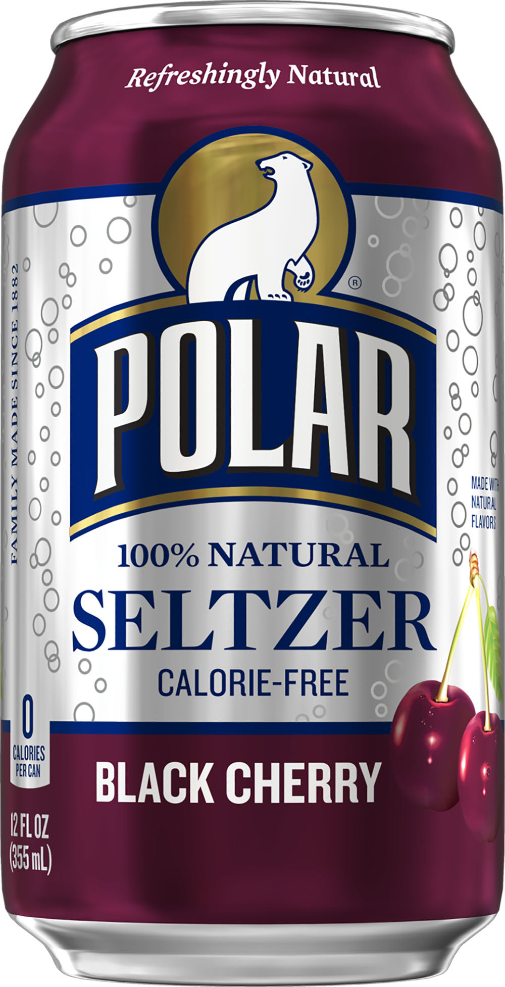 Black Cherry Seltzer Water, 12 Fl Oz, 24 Count V571