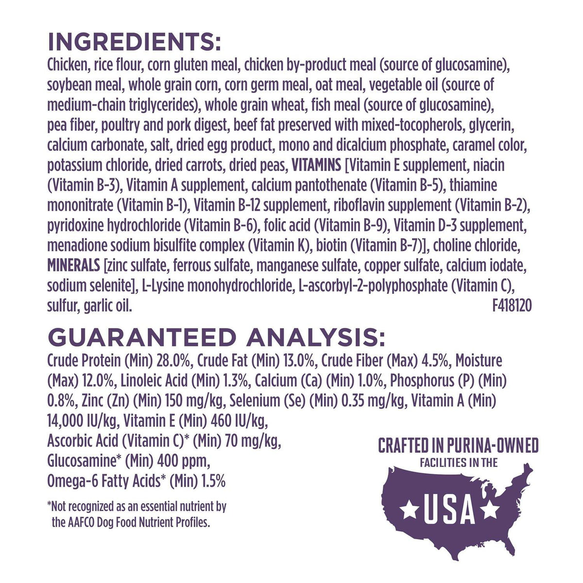 Adult Dry Dog Food Senior G488165