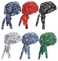 Cotton Skull Beanie Hat Bandana Motorcycle Dew Rag Hard Hats Liner Welder Chef Do Rags S5869