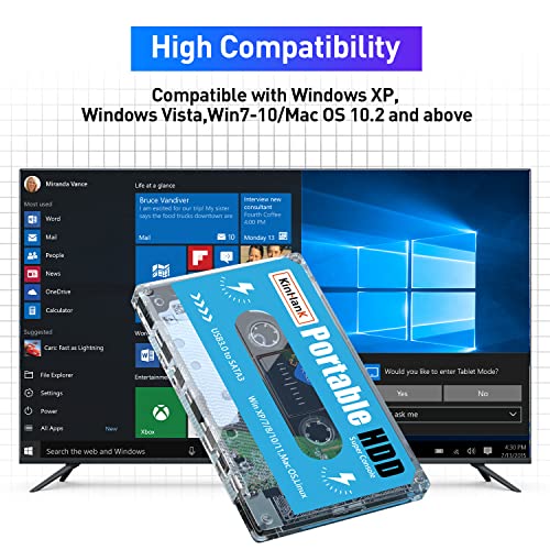500G External Hard Drive with 111700 Games Z360536