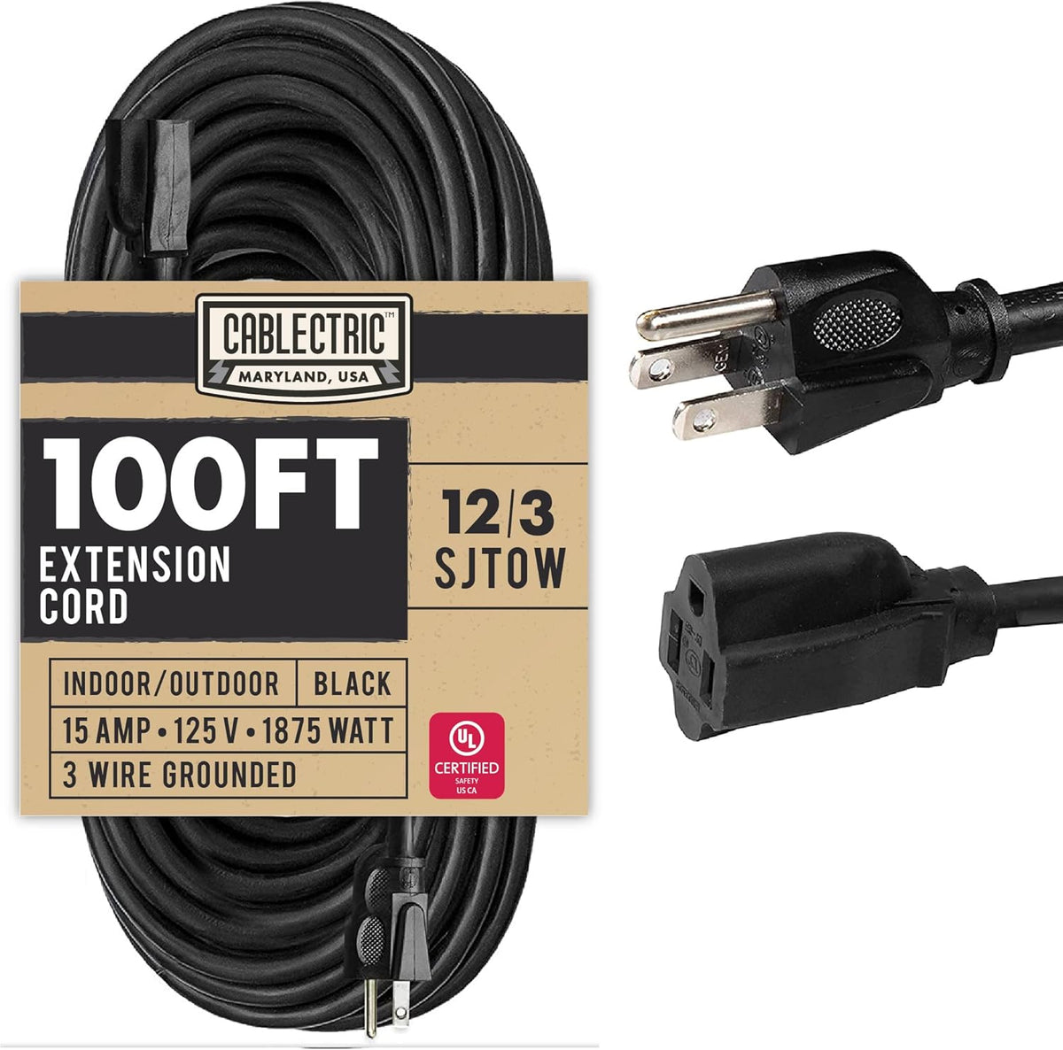 50 Ft 12 Gauge Heavy Duty Orange Extension Cord P685911