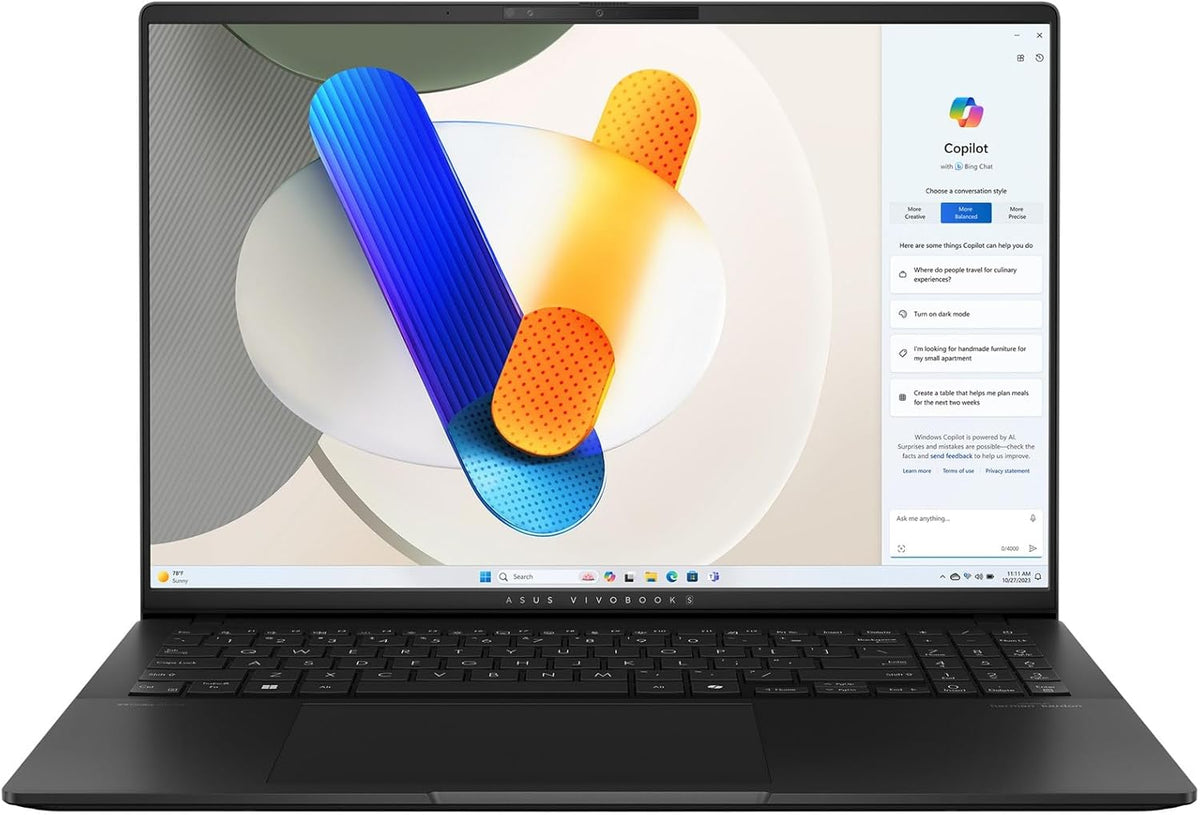 16.0" 3.2K OLED Laptop (Intel Ultra 9, 16GB RAM, 1TB SSD, Intel Arc, RGB Backlit KB, Thunderbolt 4, WiFi 6E, Win 10 Pro) Q5568