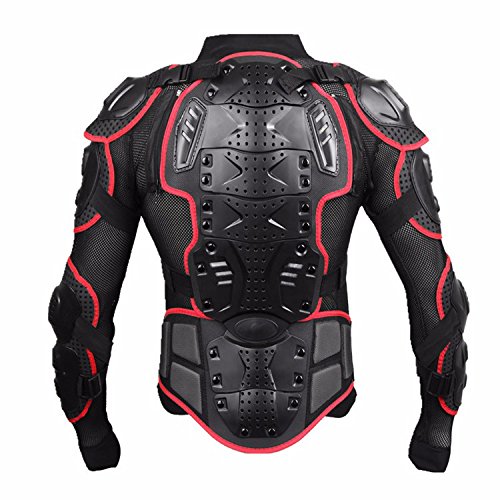 Motorcycle Full Body Armor Protective Jacket Guard ATV Motocross Gear Shirt P461490