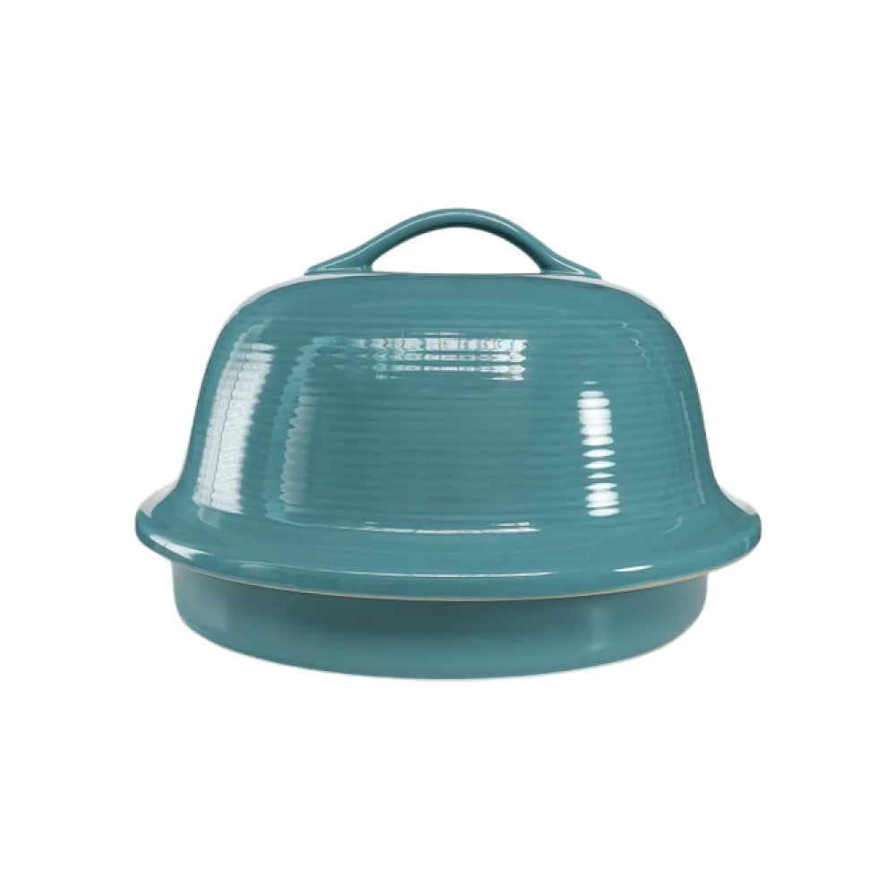 Aquamarine Glazed Bread Baking Dome F295