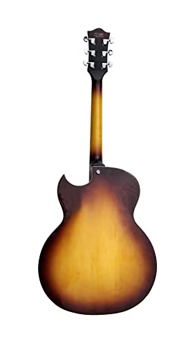 Natural Semi-Hollow-Body Electric Guitar S544