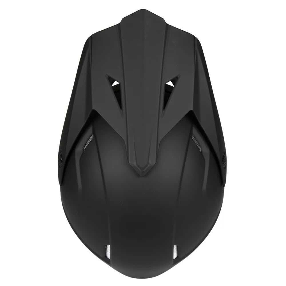 Open Face Helmet DOT Approved Matte Black XL S12420