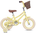 12 in. Pink Girl's Child Bicycle with Front Basket H8128