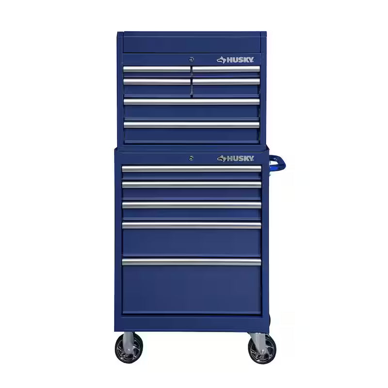 11 Drawer Tool Chest and Cabinet, Blue E489