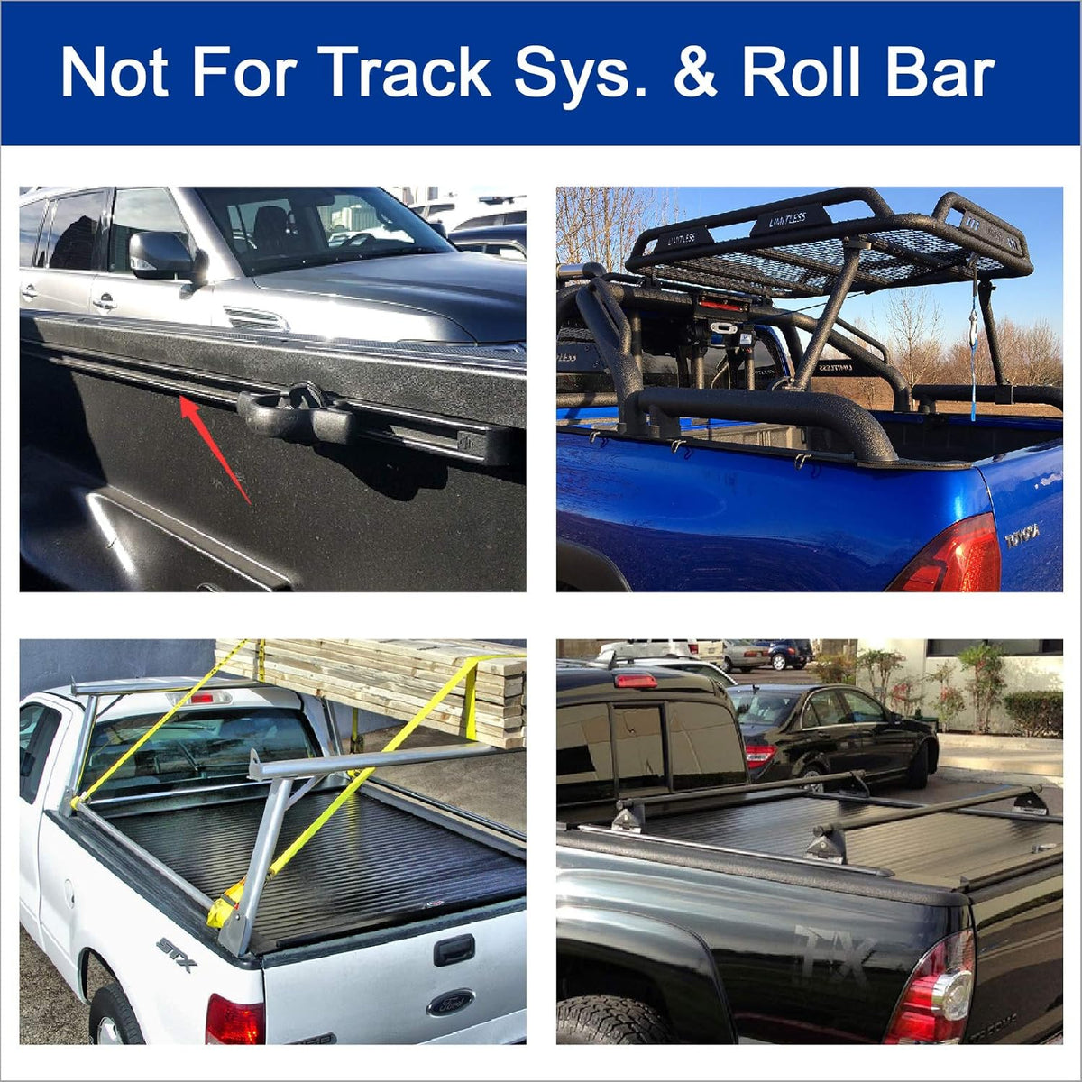Hard Tri Fold Truck Bed Tonneau Cover for Gladiator JT T513