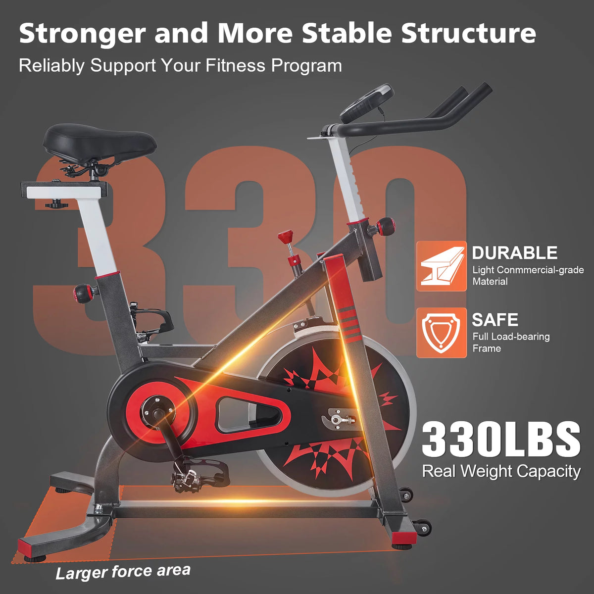 Exercise Bike 330lbs Weight B372262