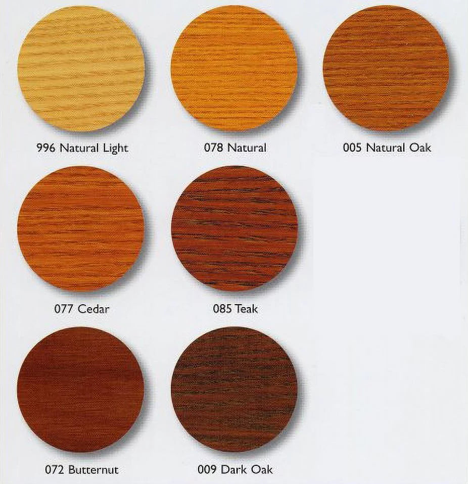 1 Gallon Translucent Teak Siding V549276