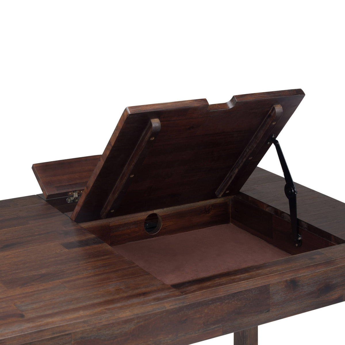 Rustic Solid Acacia Wood 60 inch Desk A6165