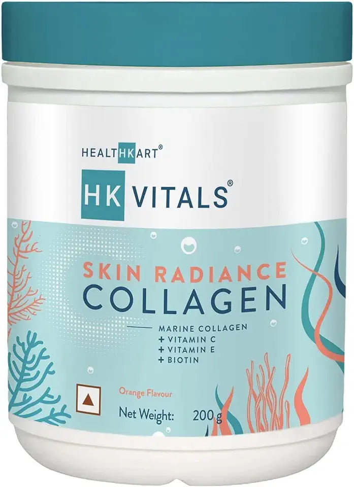 Collagen Supplement with Biotin Vitamin C E Orange 200 g N864