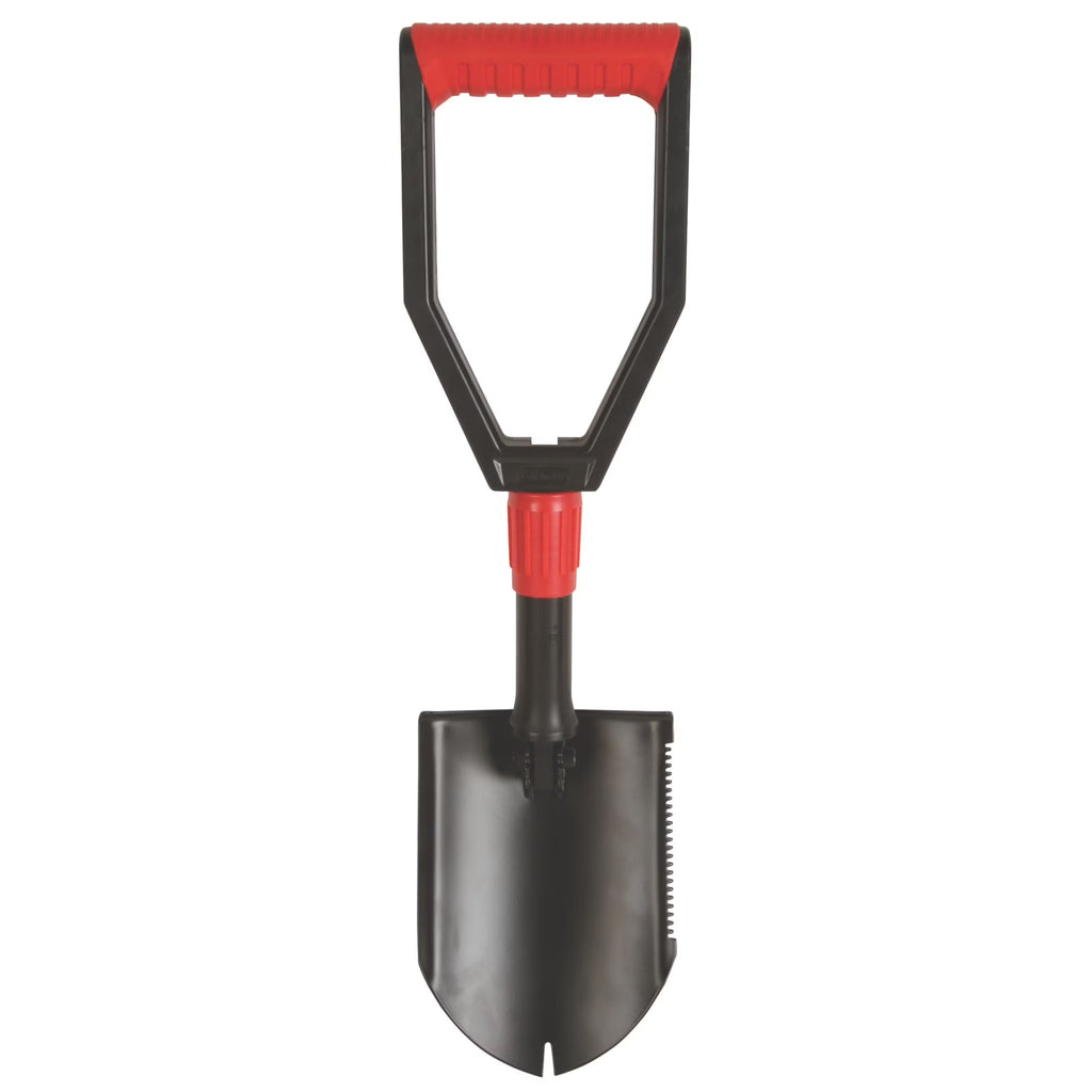 Black and Red Compact Folding Camp Shovel I147