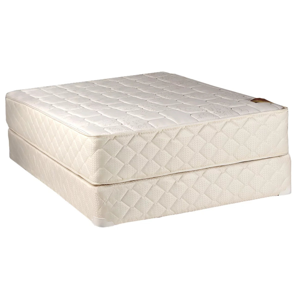 Queen Mattress and Box Spring Set with Bed Frame Z12202