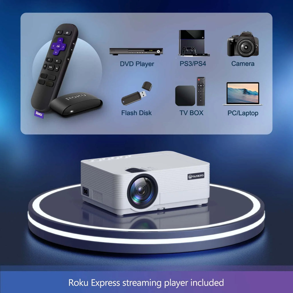 HD Mini Projector with Streaming Player B712