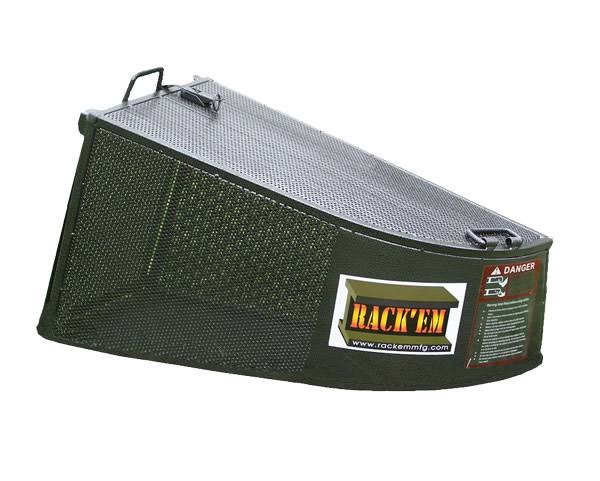 Hammered Steel Grass Catcher, 3.3cu.ft D53970