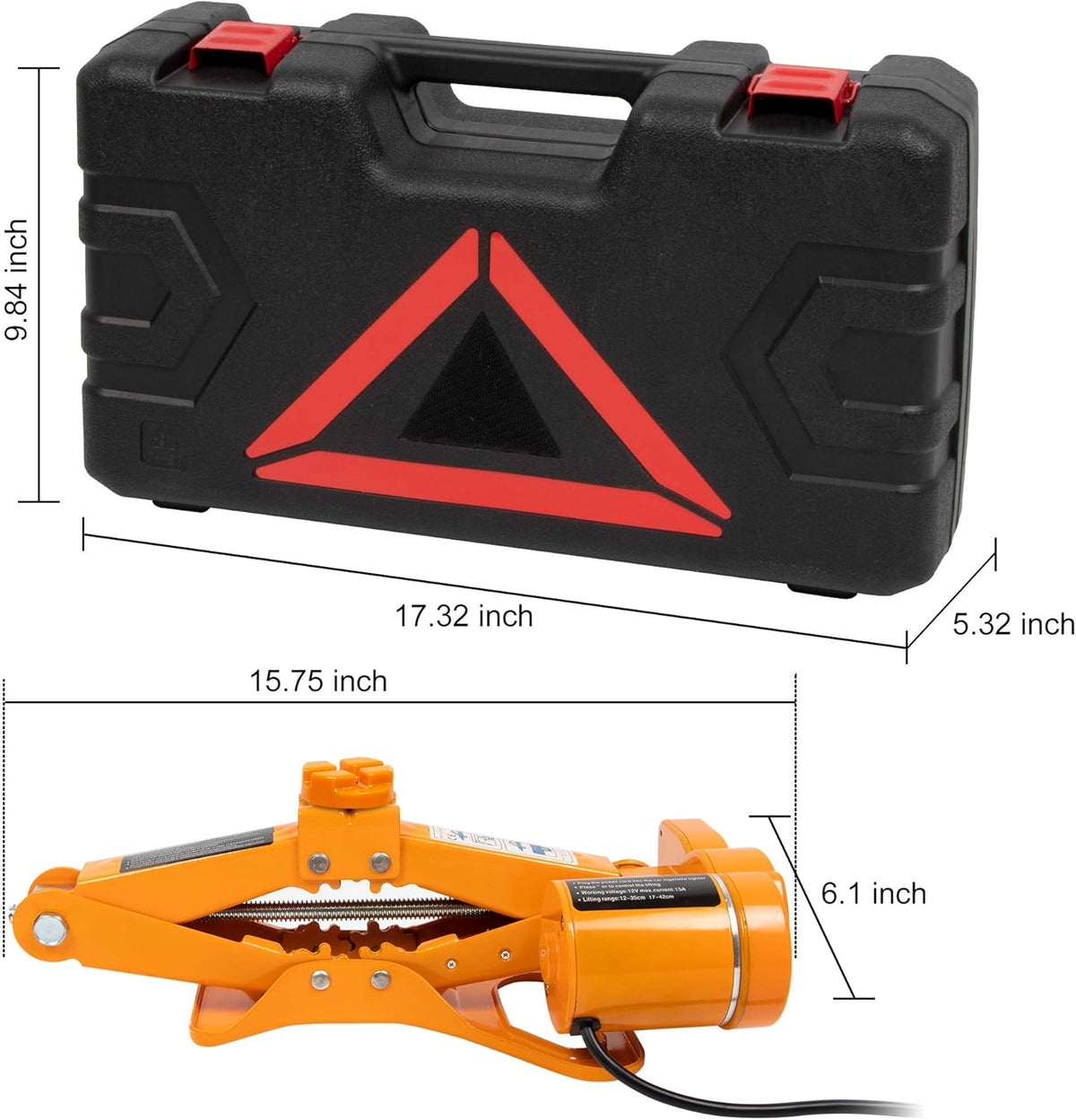 2 Ton Electric Car Jack Pack of 2 N43593