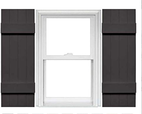 14 x 59 Musket Brown Vinyl Shutter (1 Pair) W18062