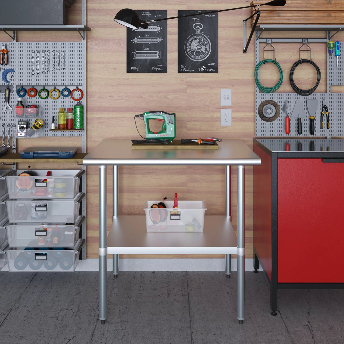 36" Stainless Steel Work Table with Undershelf K8344