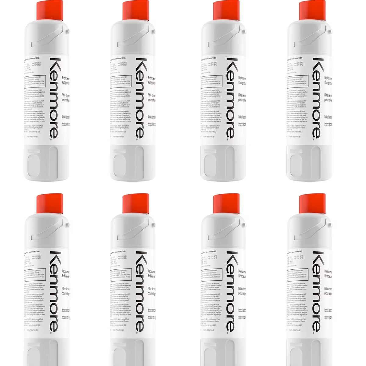 8 Pack Refrigerator Water Filter N59004