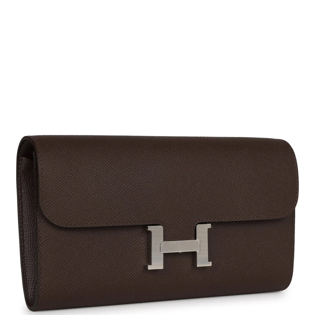 Chocolate Epsom Wallet T397