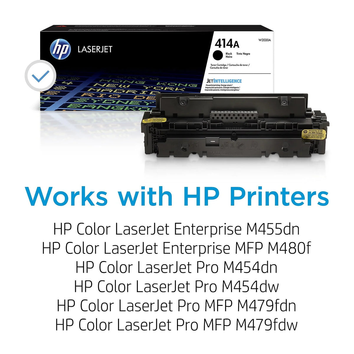 Yellow LaserJet Toner Cartridge F19335