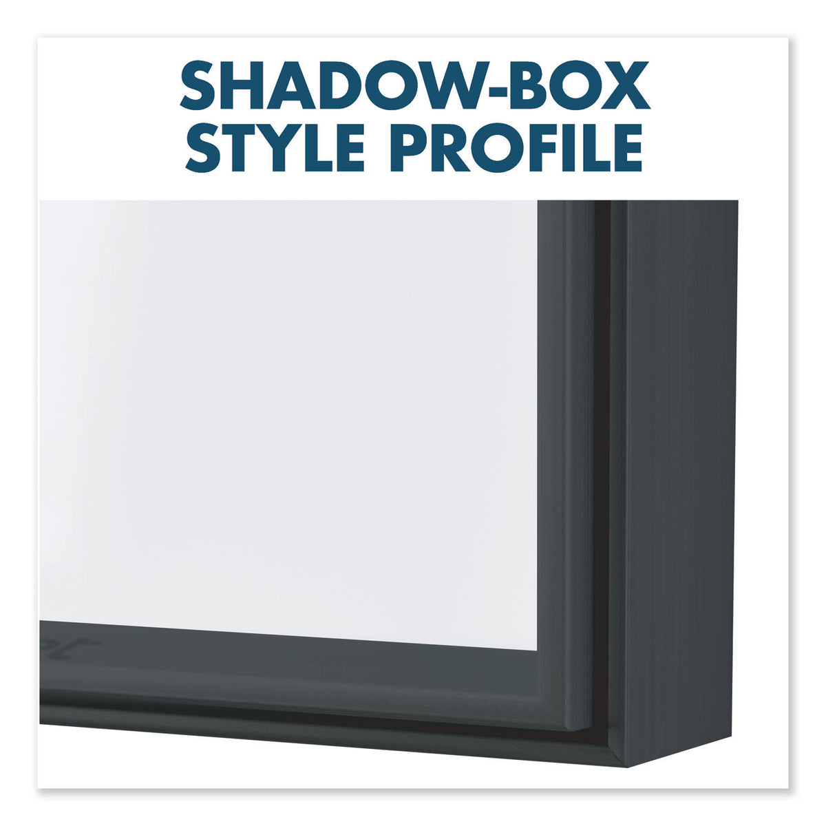 Black Frame Nano-Clean Magnetic Whiteboard K473