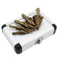 Cobalt Steel Step Bits Set (5-Piece) J147