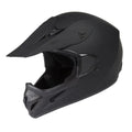 Open Face Helmet DOT Approved Matte Black XL S12420