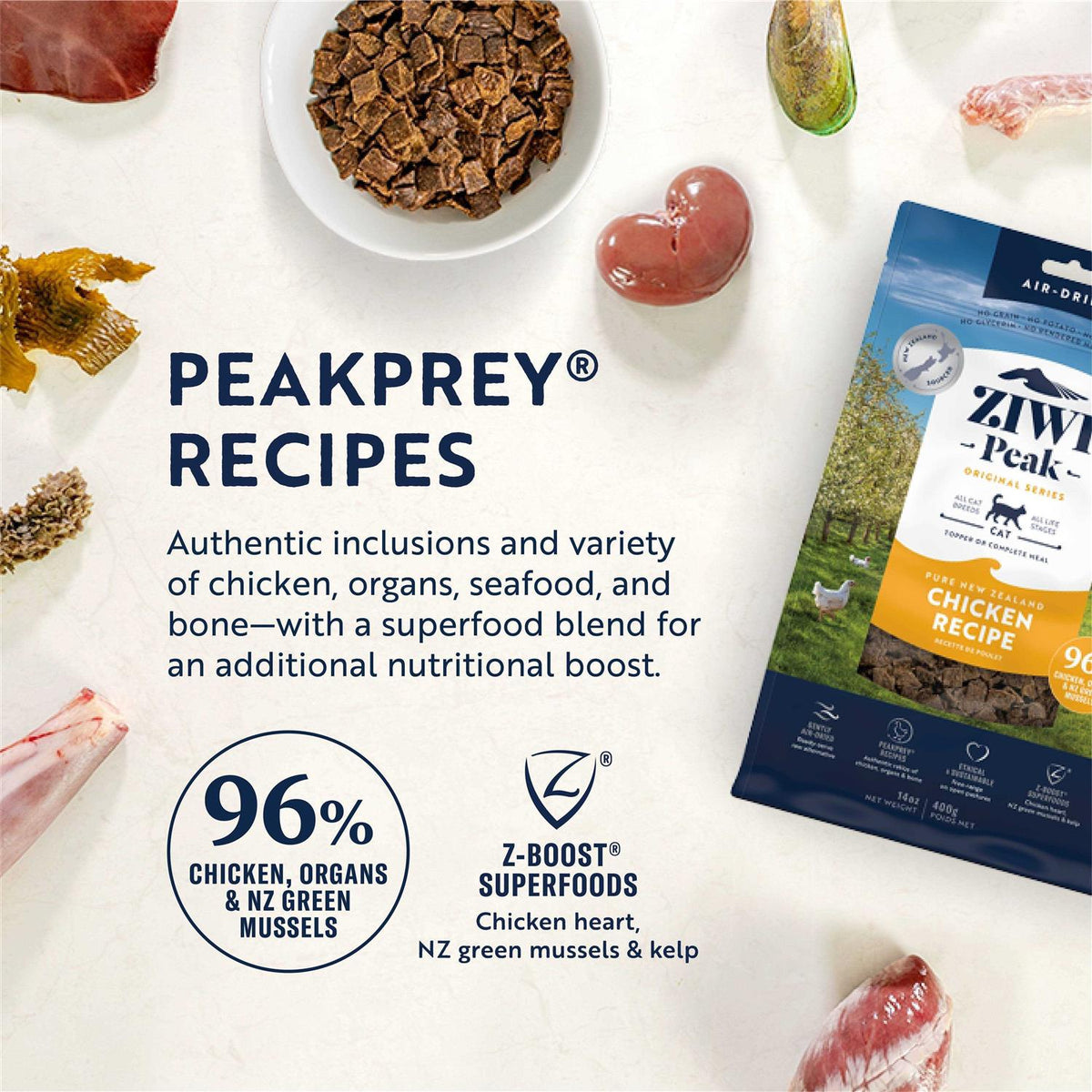Air-Dried Cat Food Chicken C859