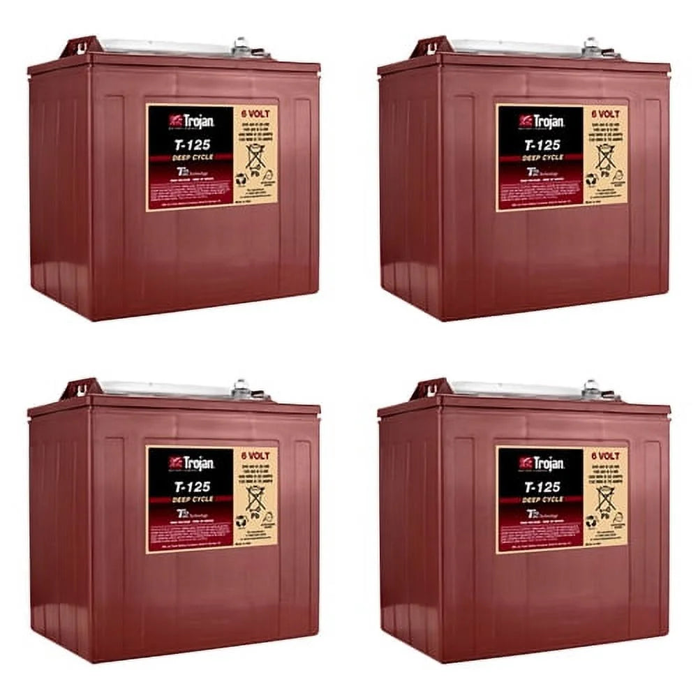 6V 240Ah Flooded Lead Acid Deep Cycle Battery x 4 E1757