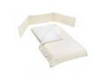 Beige Cotton 3 Piece Crib Bedding Set P81263