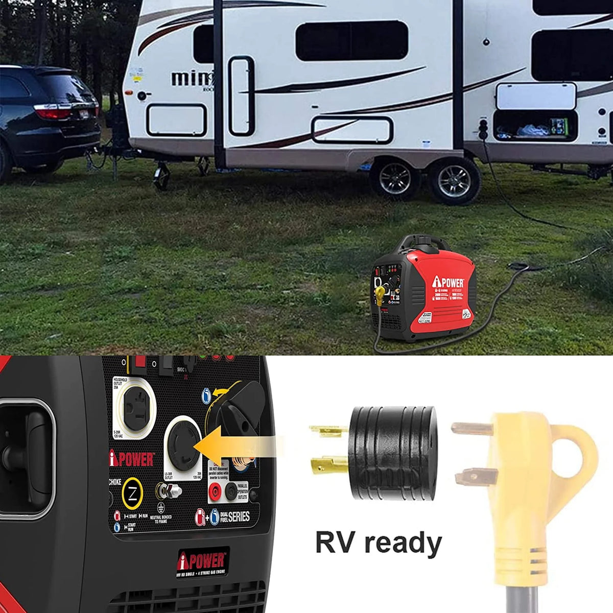 2000 Watt Dual Fuel Power Inverter R891672